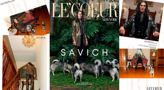 Front cover & 14 page spread in New York Magazine Le'Coeur  Photos Taken By David Collins